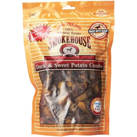 100-Percent Natural Duck and Sweet Potato Dog Treats  16-Ounce