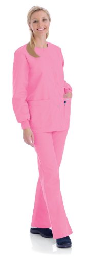 Landau 7525 Women's Warm-up Jacket Cherry Blossom 4X-Large