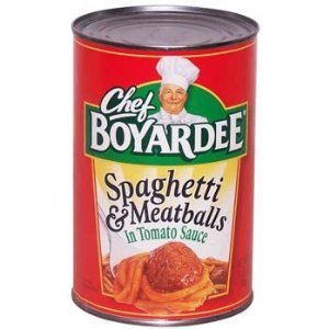 Chef Boyardee Spaghetti with Meatballs 40 Oz