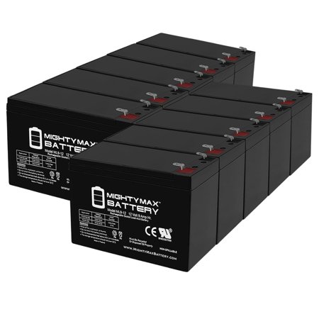 12V 9Ah SLA Replacement Battery for CyberPower 1500 AVR - 10PK