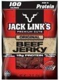 Jack Link's Beef Jerky Dried Meat Original 3.25 Oz
