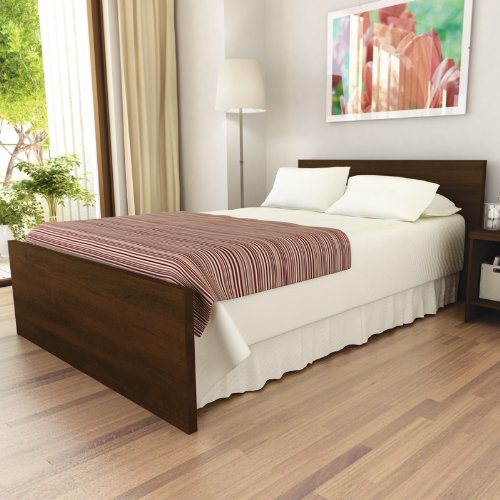 Sonax DD-1507 Brook Hollow Core Double Bed Head and Foot Board, Urban Maple thumbnail