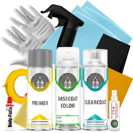 ERA Paints 9797/EBZ/EN3 - Crystal White for SMART Exact Match Touch up Paint Spray - Pro Kit