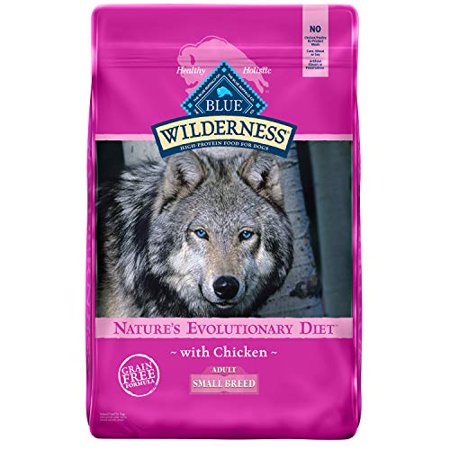 Blue Buffalo Wilderness High Protein Grain Free Natural Adult Small Breed Dry Dog Food  Chicken 11-lb