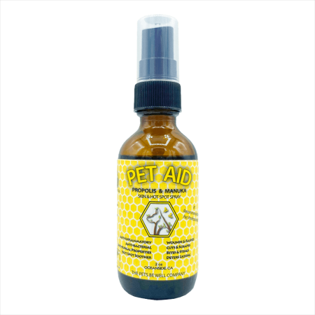 PET AID – Propolis & Manuka Skin & Hot Spot Spray