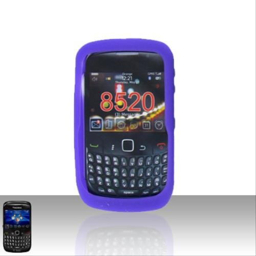 For Blackberry Curve 8520/8530 - PREMIUM Silicon Case - Purple