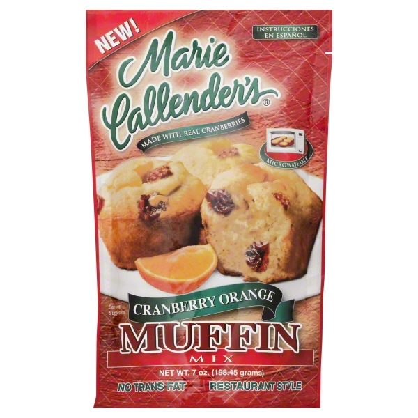 Marie Callender's, Muffin Mix, Cranberry Orange
