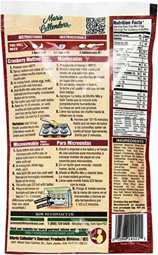Marie Callender's, Muffin Mix, Cranberry Orange thumbnail