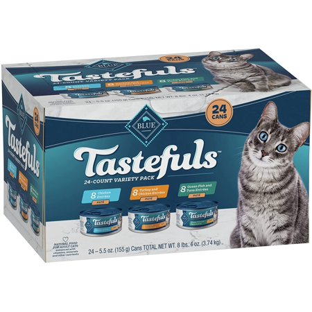 Blue Buffalo Tastefuls Natural Pate Wet Cat Food