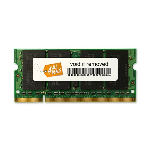 4alldeals 2gb Ram Memory Upgrade for the Gateway Lt2030u, M-6755, Mt6840, Nx570x, Nx570xl, and T-1616 Laptops (ddr2-667, Pc2-53