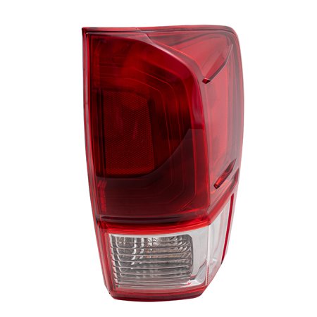 Brock Replacement Passenger Right Combination Tail Light Assembly Without Black Bezel for 2016-2017 Toyota Tacoma TRD 6222-0091R