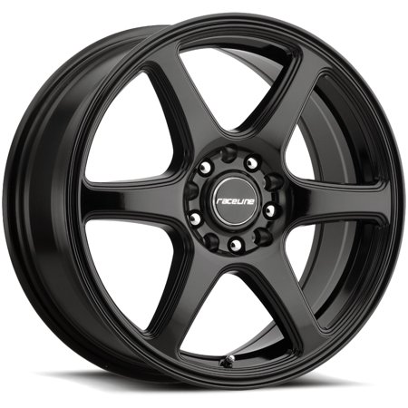 Raceline 146B-MATRIX 18  Cast Aluminum Wheel  MATRIX GLOSS BLACK 18X8 5X110/5X114.3 +40mm