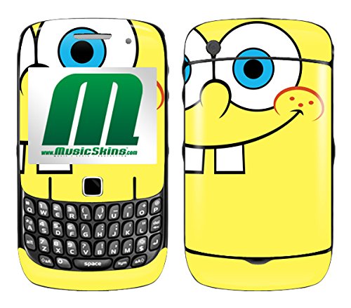 MusicSkins, MS-SBOB30044, SpongeBob SquarePants - Classic, BlackBerry Curve (8520/8530), Skin