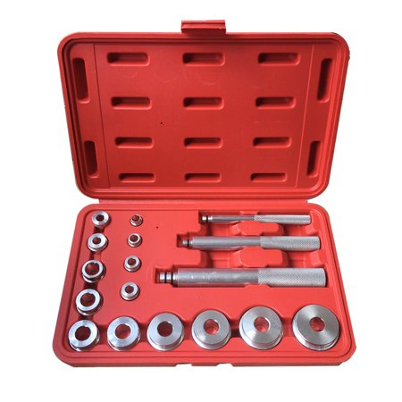 Best Choice 17PCS Wheel Bearing Race Seal Bush Driver Master Tool Auto Aluminum Axle Set