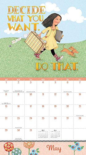 Mary Engelbreit 2016 Deluxe Wall Calendar: Never Give up thumbnail