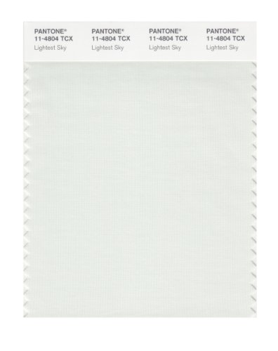 Pantone Cotton Swatch 11-4804 Lightest Sky