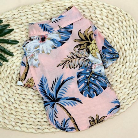 Sonbest Summer Pet Clothes for Dogs Coat Jackets Dog Clothes Puppy Pet Overalls for Dogs Costume Cat Blouse Clothing Pets Outfits Pink XL