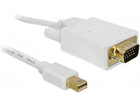 DeLOCK - VGA-Kabel - Mini-DisplayPort (M) - HD-15 (M) - 1,0m (DisplayPort 1,1a) (82639)