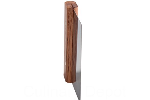Dexter-rsell Walnut Dough Scraper  Stainless Steel  6-by-3-inch thumbnail