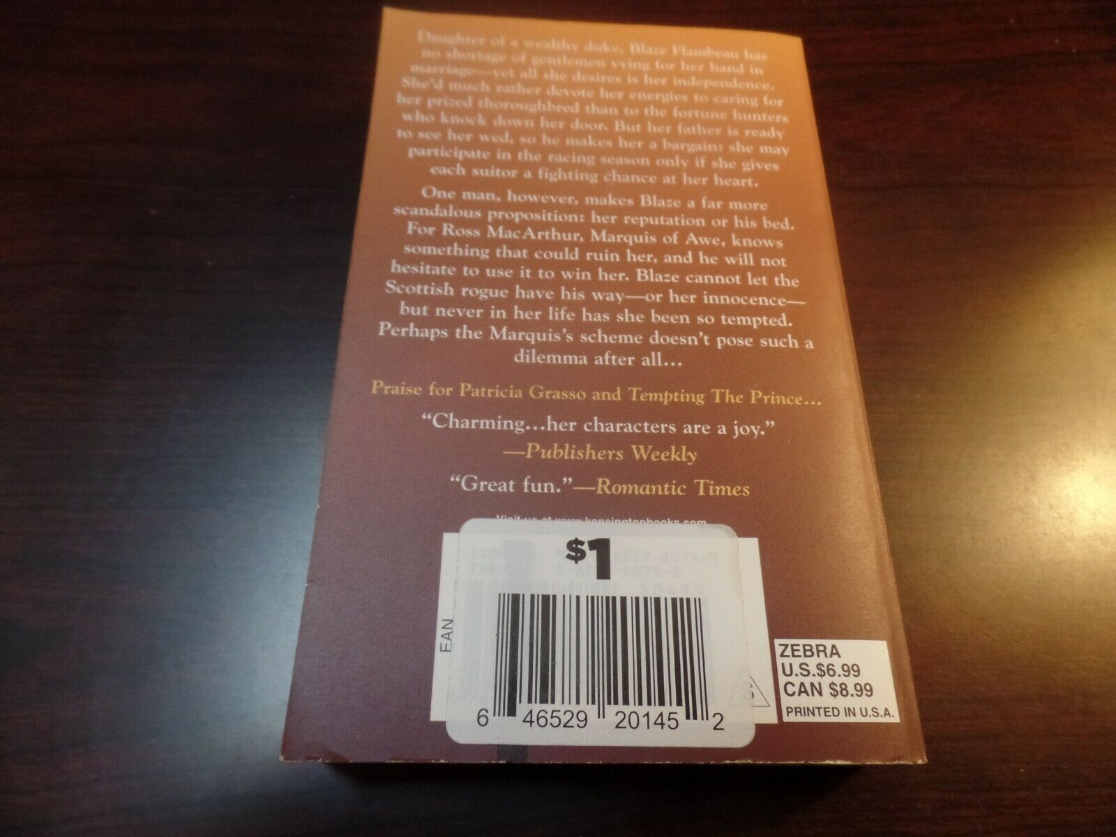 Paperback Marrying the Marquis by Patricia Grasso #4973 thumbnail