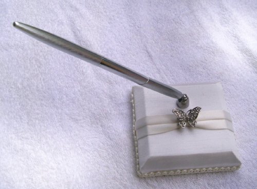 Hortense B. Hewitt Wedding Accessories, Item 51082, Wings of Love, Pen Set thumbnail