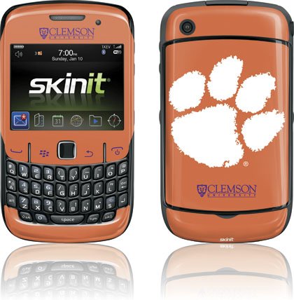 Clemson University - Clemson Paw Mark - BlackBerry Curve 8530 - Skinit Skin thumbnail