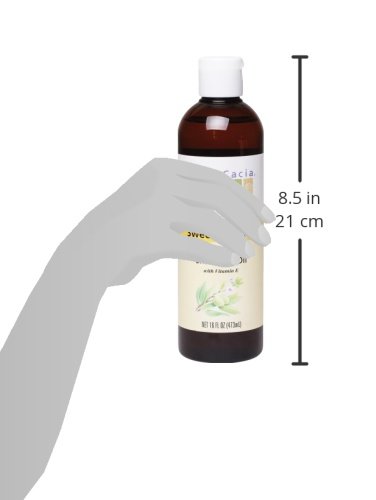 Aura Cacia Nurturing Sweet Almond Natural Skin Care Oil, 16-Ounce Bottle thumbnail