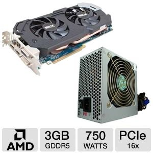 Sapphire Radeon HD 7950 3GB GDDR5 PCIe & 750W PSU