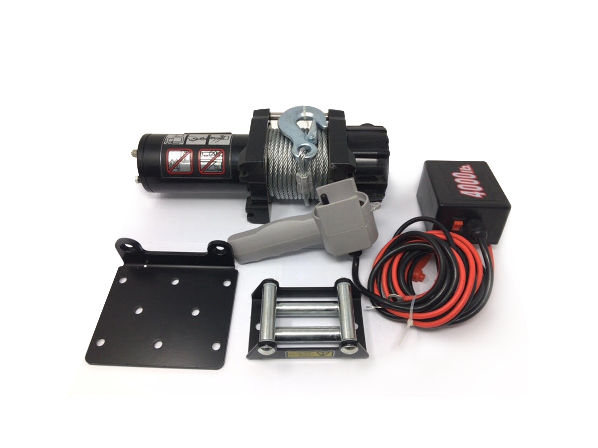 Five Oceans Electric Trailer Recovery Winch, 4000 LBS FO-3439-1