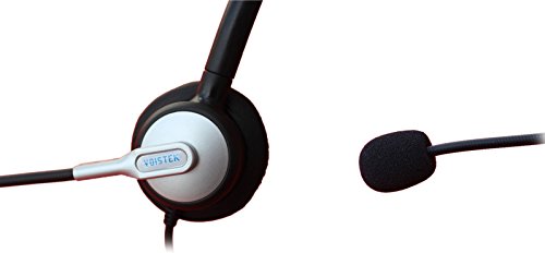 Comdio Corded Call Center Telephone Headset Headphone with Mic for Avaya 1416 2420 5410 Aastra 6757i Mitel 5330 NEC Aspire DT300 DSX Polycom and Shore thumbnail