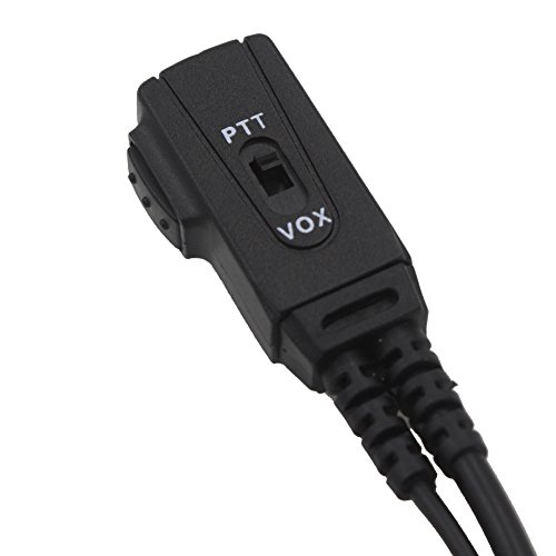 AOER® 2-pin Advanced Nipple Covert Acoustic Tube Bodyguard FBI Earpiece Headset Mic PTT/VOX for Kenwood TK-2202 TK-3202 TK-2312 TK-3312 Nexedge NX-22 thumbnail