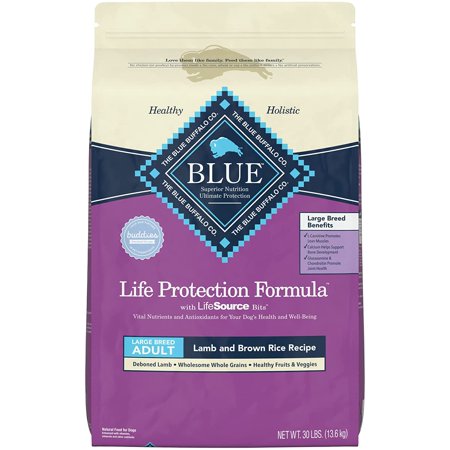 Blue Buffalo Life Protection Formula Natural Adult Large Breed Dry Dog Food (Lamb & Brown Rice)