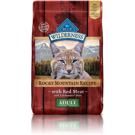 Blue Buffalo Wilderness Rocky Mountain Recipe High Protein Grain Free  Natural Adult Dry Cat Food