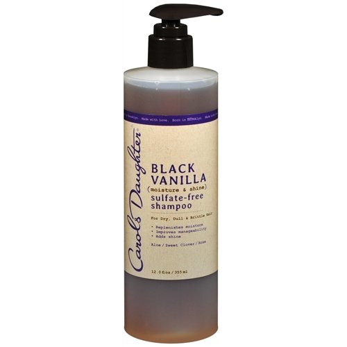 Carol's Daughter Black Vanilla Sulfate-Free Shampoo 12 Fl Oz (PACK of 6)