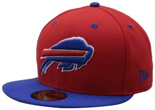 NFL Buffalo Bills Two Tone 59Fifty Fitted Cap, Red/Blue, 6 7/8 thumbnail