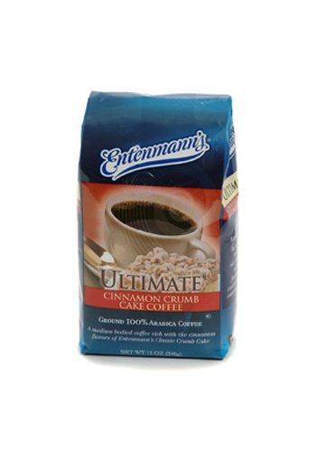 Entenmann's Ultimate Cinnamon Crumb Cake Ground 100 % Arabica Coffee, 12-Ounce Bags (Pack of 3)