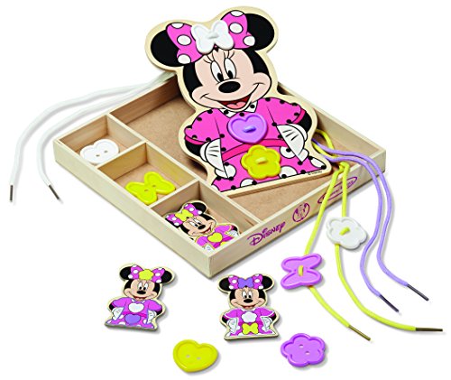 Minnie Button-Match Wooden Lacing Set thumbnail