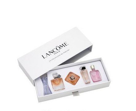 La Collections De Parfums by L a N C O M E Mini 5 Piece Gift Set for Women 0.17 Oz 5 Ml Splash BRAND NEW in BOX