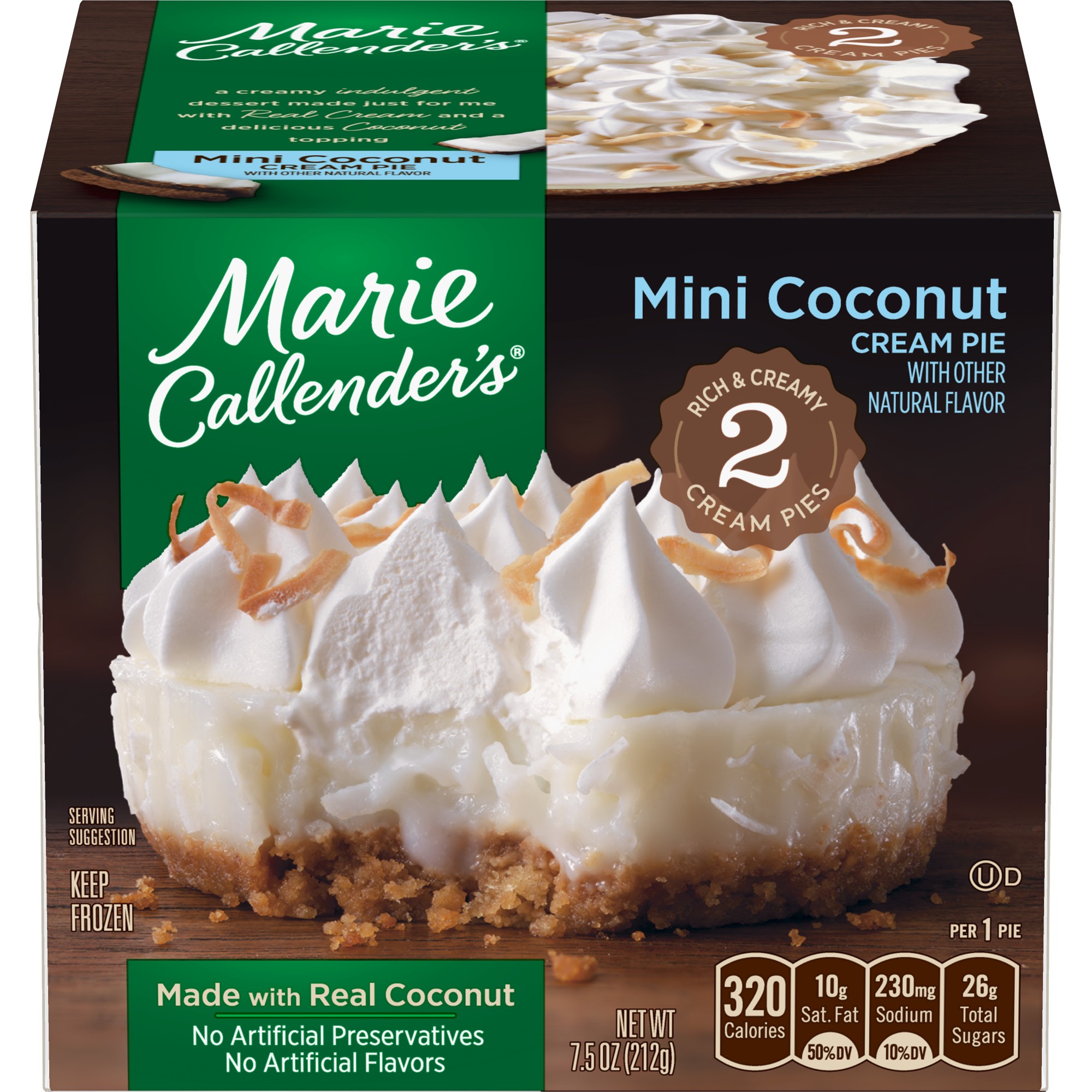Mini Coconut Cream Pie