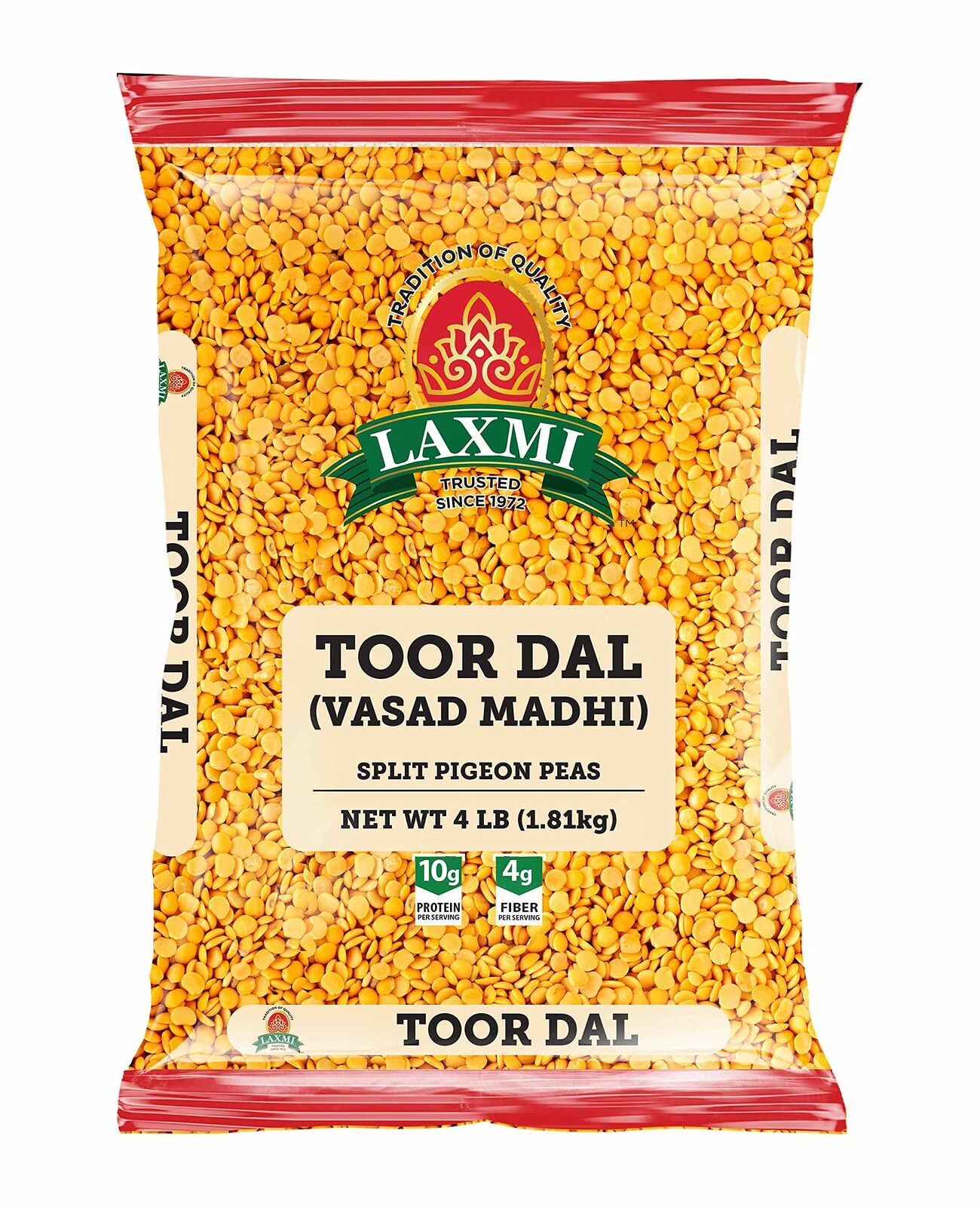 Laxmi Yellow Split Pea 4 Lbs
