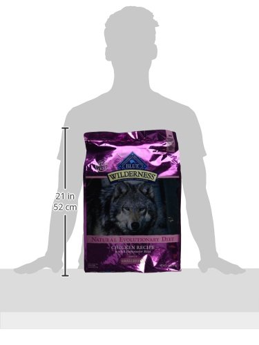 Blue Buffalo Wilderness Grain Free High Protein Chicken Recipe Adult Small Breed Dry Dog Food - 22 Lb Bag (2 X 11 Lb Bag)