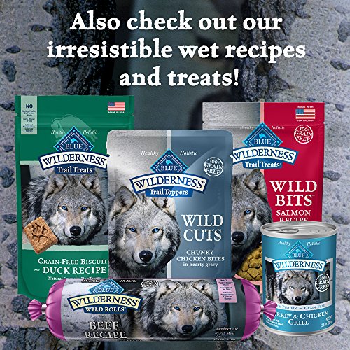 Blue Buffalo Wilderness Grain Free High Protein Chicken Recipe Adult Small Breed Dry Dog Food - 22 Lb Bag (2 X 11 Lb Bag) thumbnail