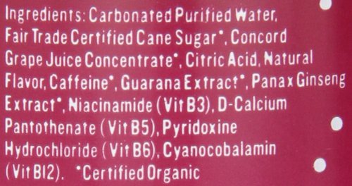 Hiball Energy Sparkling Organic Juice Drink, Wild Berry, 16-Ounce (Pack of 12)