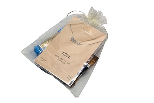 Live Love Laugh, Necklace & LOVE Pendant, Silver Tone Best Friend Gift, 16'-18