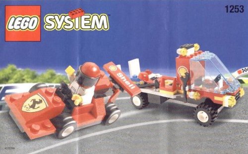LEGO 1253 Shell Car Transporter (LEGO Shell Transporter) Parallel Import Goods (japan Import)