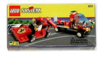 LEGO 1253 Shell Car Transporter (LEGO Shell Transporter) Parallel Import Goods (japan Import) thumbnail