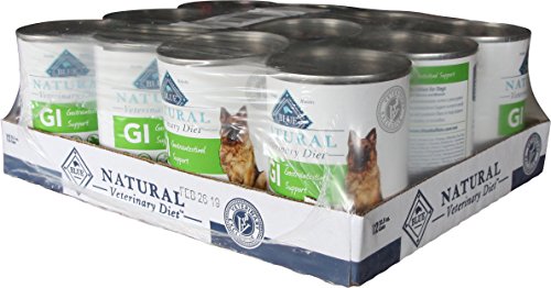 Blue Buffalo Natural Veterinary Diet GI Support Chicken Wet Dog Food, 12.5 Oz., Case of 12 thumbnail