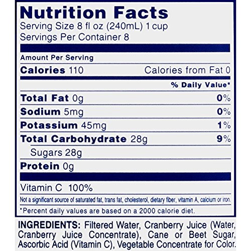 Ocean Spray Original Cranberry Juice Cocktail (64 Fl. Oz., 2 Pk.) thumbnail