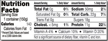 Yoplait Fat Free Strawberry Greek Yogurt, 4 Ounce -- 24 per Case. thumbnail