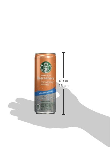 Starbucks Refreshers with Coconut Water, 2 Flavor Variety Pack, 12 Ounce Cans, 12 Pack